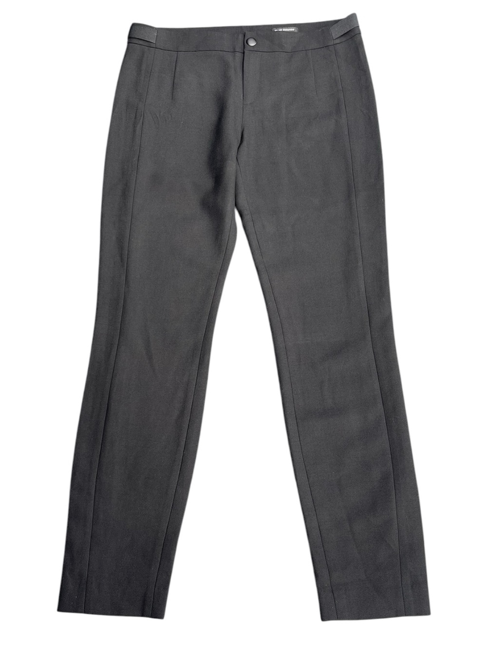 Club Monaco Black Wool Reg Rise Slim Fit Taper Leg Pant (4)